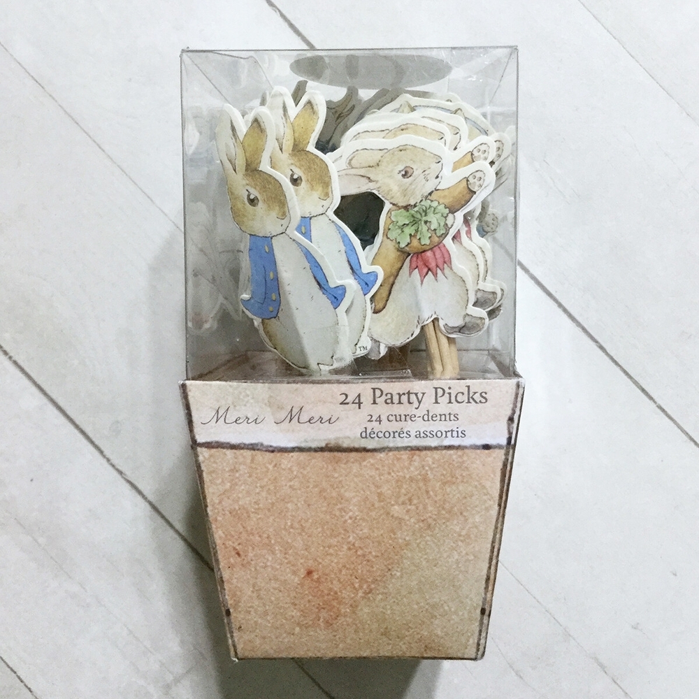 Meri Meri Peter Rabit And Friends Cupcake Toppers - Picture 2 of 2